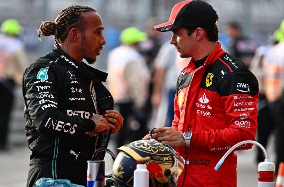 Leclerc y Hamilton se cargan al joven prometedor de Ferrari y el paddock se vuelven loco por él
