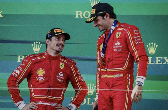 Ferrari, de piedra con la revelación de Leclerc: Lewis Hamilton contra las cuerdas por Carlos Sainz