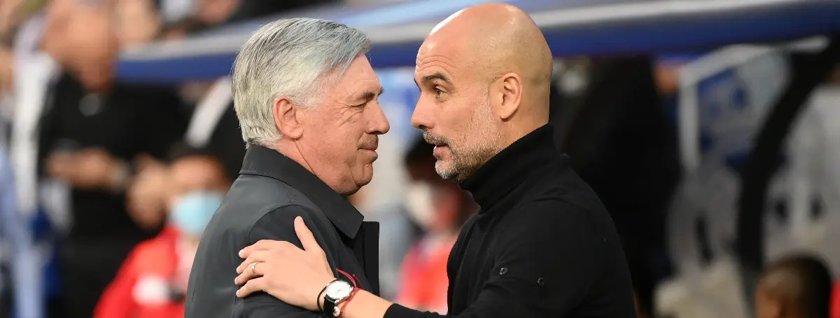 Ancelotti supera a Guardiola, se guarda su secreto para la Champions y el City duda por primera vez