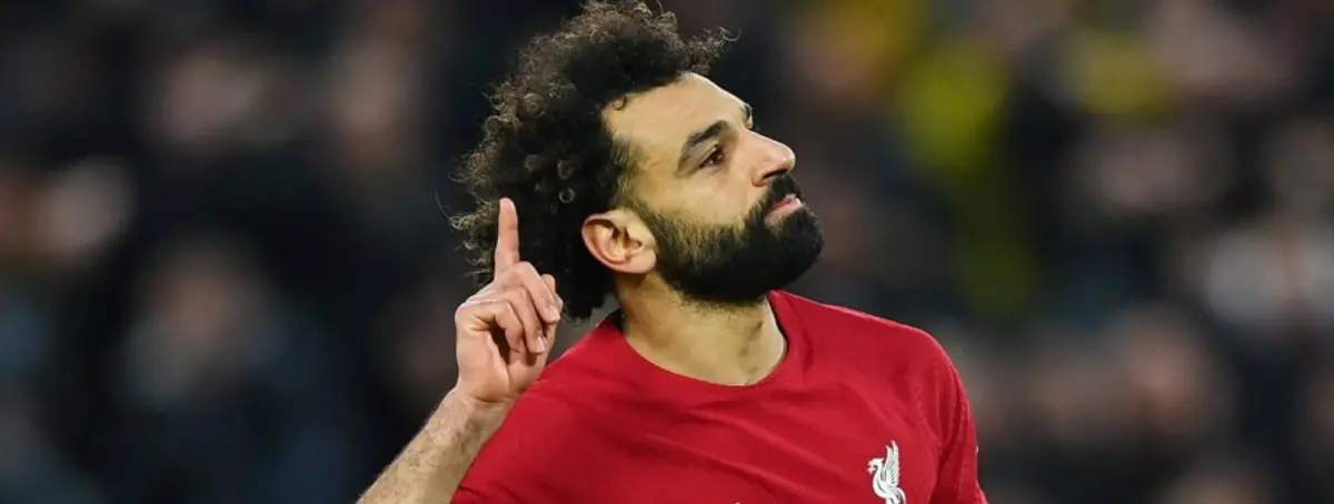En Anfield se cubren por si Mo Salah se va a Arabia Saudí: 40M y sería la estrella con Luis Díaz