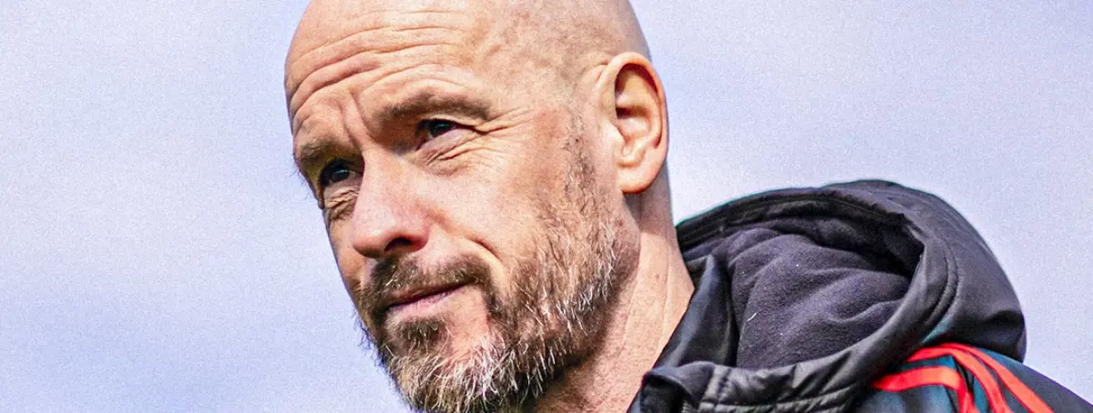 Sorpresa para relevar a Erik ten Hag en Old Trafford: es la prioridad pro delante de Zidane