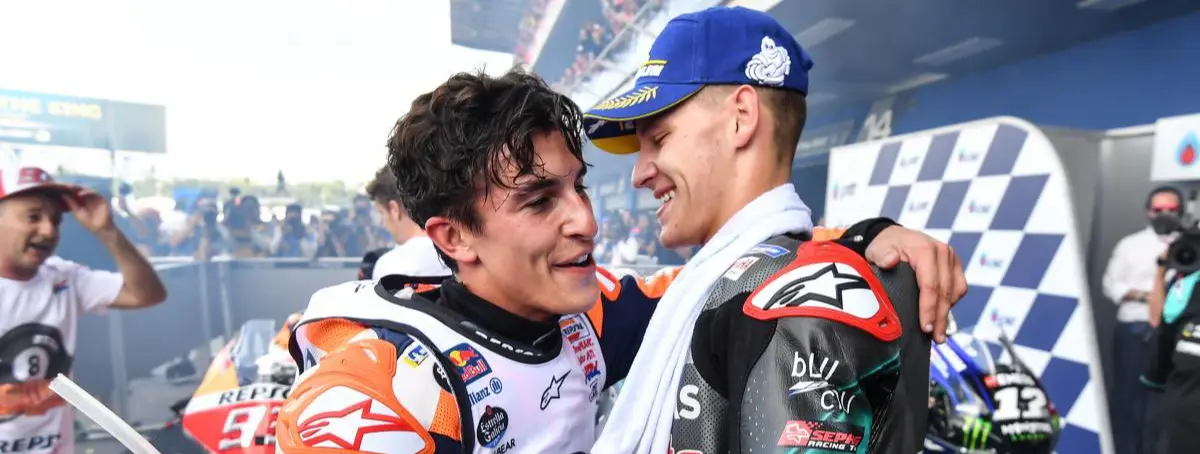 Revelada la diferencia entre Quartararo y Marc Márquez: Yamaha lo desvela y dolerá mucho a Honda
