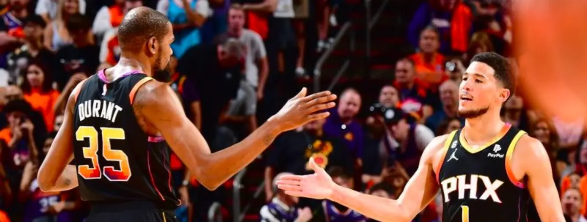 El Playoff de la NBA deja su 1ª bomba con Durant, un desastre histórico y su posible adiós a Booker