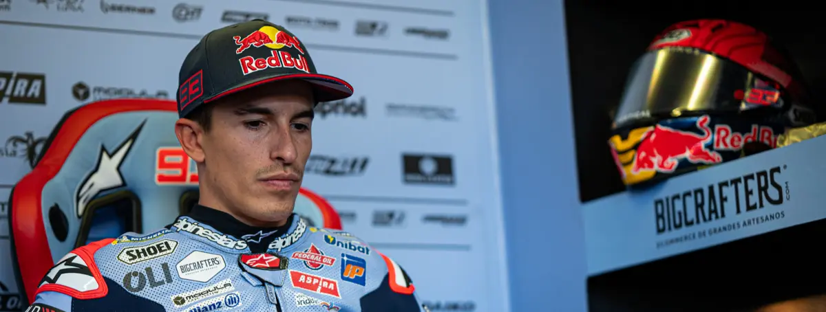 En Le Mans, Marc Márquez se lo deja claro a Dall’Igna y deja en evidencia a Bagnaia con Jorge Martín