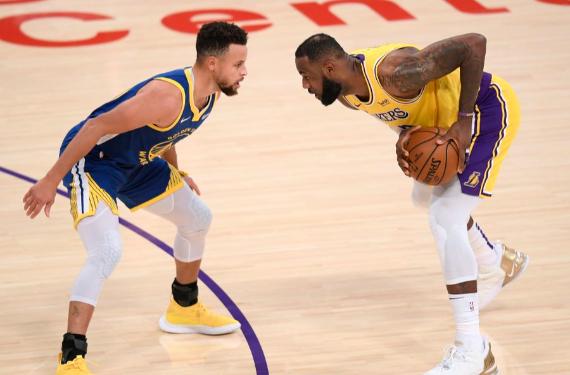 Abandonó a LeBron James, su equipo está harto de él y a Curry le encanta como sustituto de Thompson