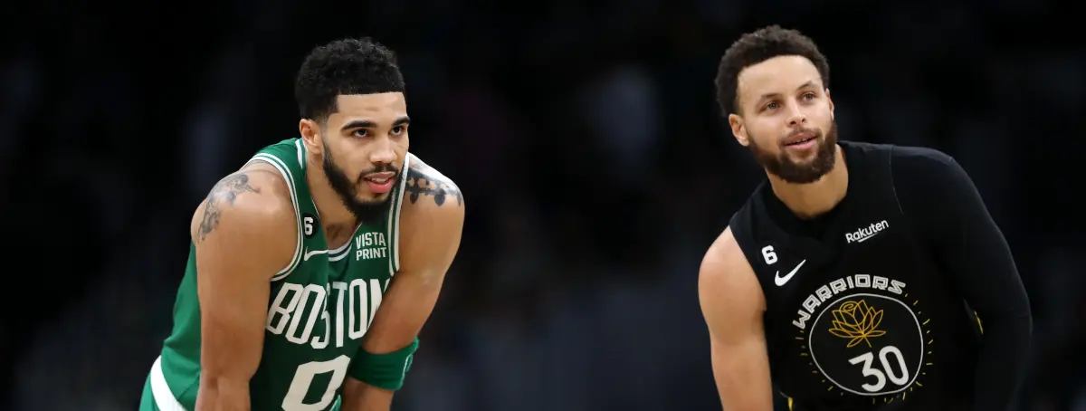 Steph Curry ya conoce la vía para el fichaje que mejoraría a Durant: todo en manos de Jayson Tatum Steph Curry ya conoce la vía para el fichaje que mejoraría a Durant: todo en manos de Jayson Tatum
