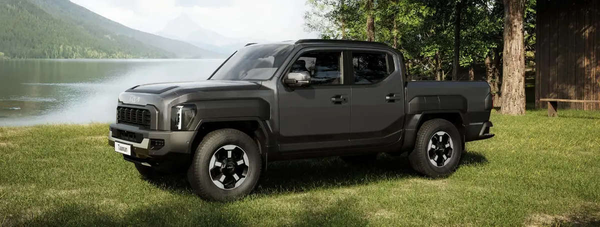 Se llama KIA Tasman y es el primer (y muy peculiar) pick-up de la firma coreana