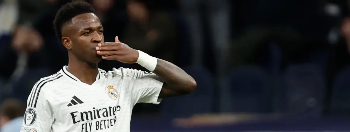 Vinícius utiliza al Manchester United para mejorar el sueldo de Mbappé