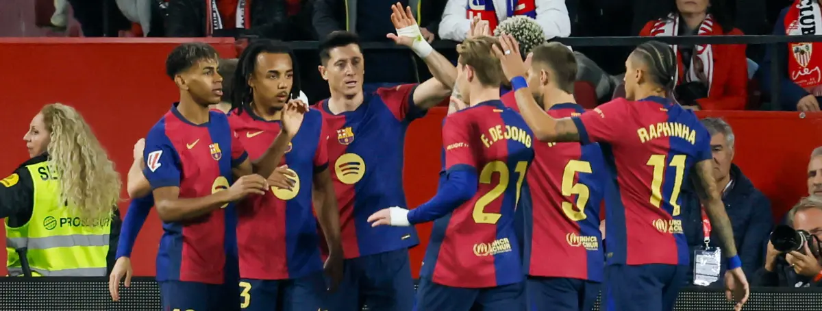 Flick festeja el triunfo del Barça, pero margina a dos jugadores porque son un mal ejemplo