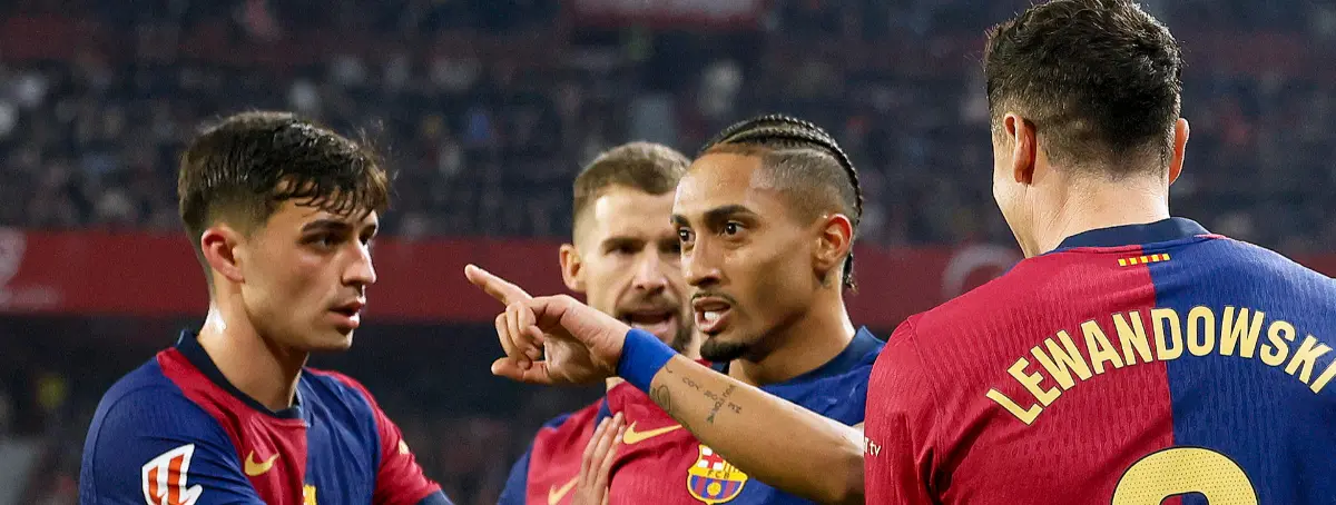 Raphinha deja en ridículo a Nico Williams