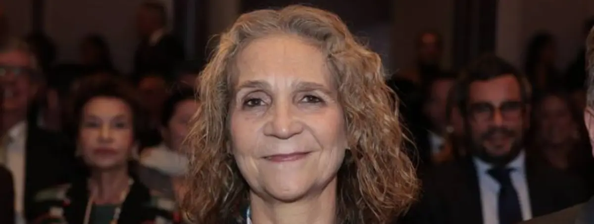 La infanta Elena utiliza parches en el cuerpo por un problema médico agravado