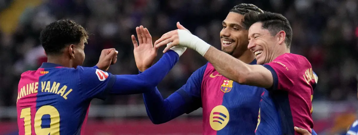 Flick pone dos cruces en el vestuario después del triunfo del Barça ante Real Sociedad