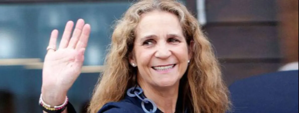 La infanta Elena es una de las mejores amigas de la amante de su padre