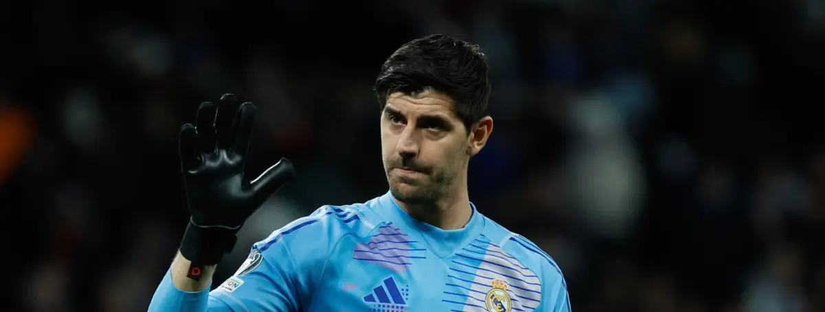 Courtois lleva cinco meses sin dirigirle la palabra y no es el único en el vestuario del Real Madrid