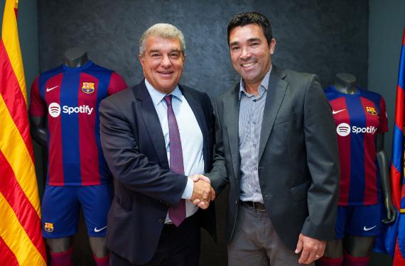 Joan Laporta y Deco ponen nombre y apellidos a los cuatro fichajes prioritarios, uno por línea, en el Barça