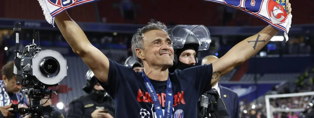 Luis Enrique celebra el título de la Champions League con un fichaje cerrado para el PSG