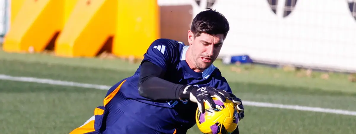 Courtois empieza a tener mala fama en el vestuario del Real Madrid