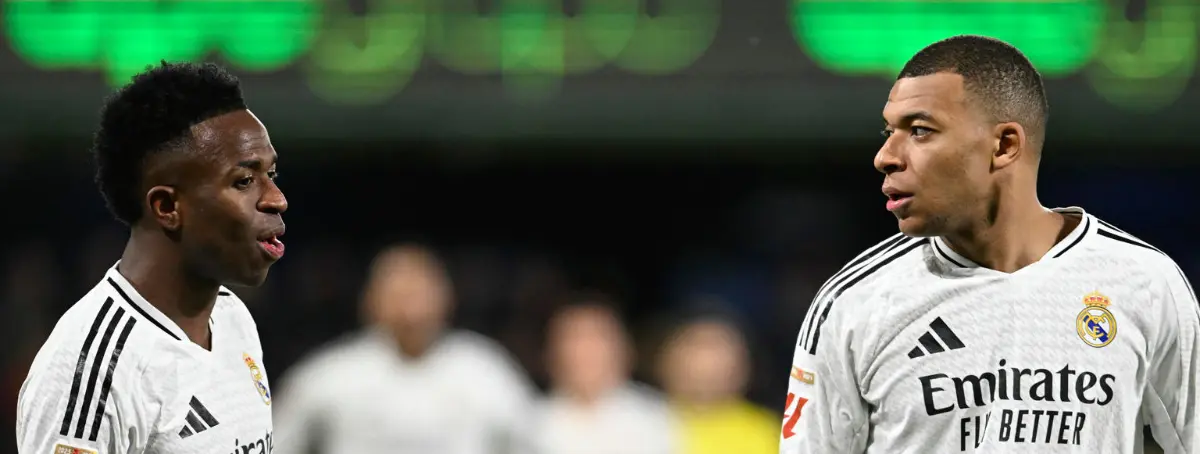 Mbappé y Vinicius van de mal en peor después de una nueva enganchada altamente preocupante