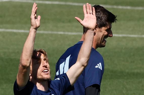 Modric y Courtois sospechan que su entrega ha bajado porque tiene apalabrada la salida del Real Madrid