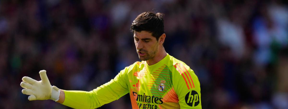 Courtois se está cargando su carrera sin querer, la situación en el Real Madrid empieza a ser dramática