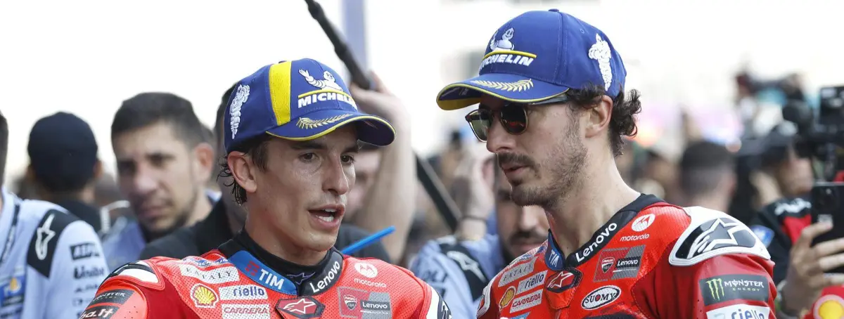 Ducati elige, ¿Márquez o Bagnaia para ganar este año?