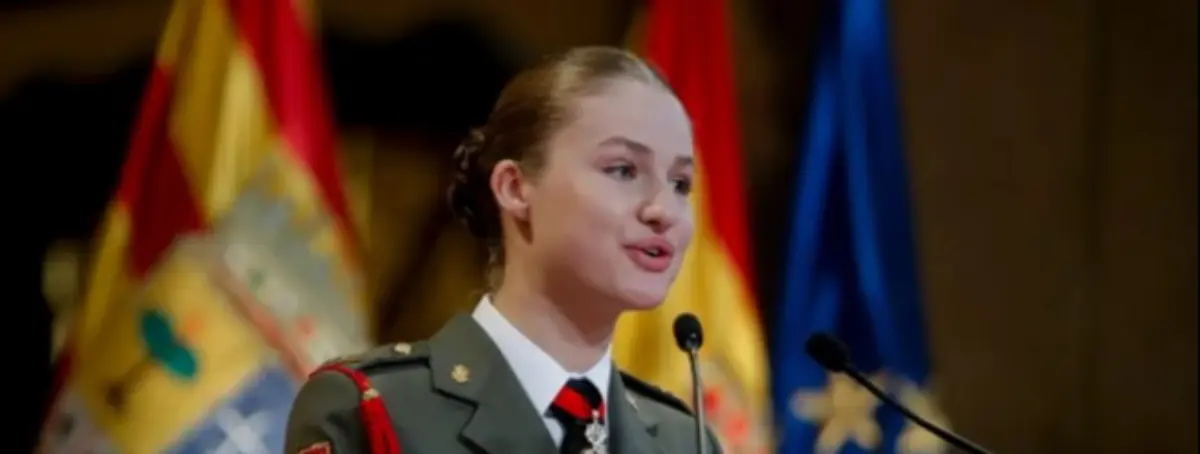 Leonor acumula decenas de amonestaciones de la escolta por indisciplina