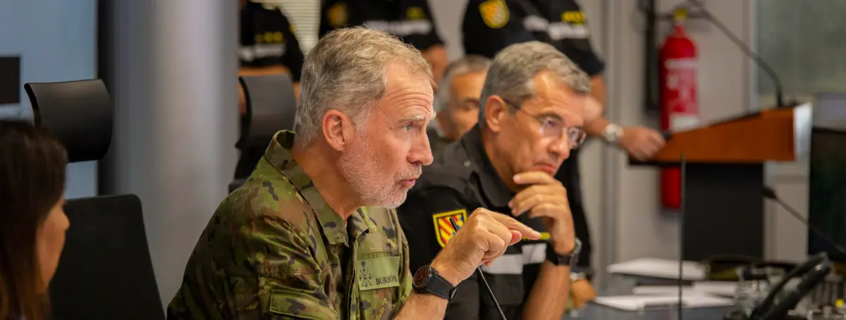 Felipe VI y Letizia viajan a las zonas afectadas por los incendios después de 20 días sin estar juntos