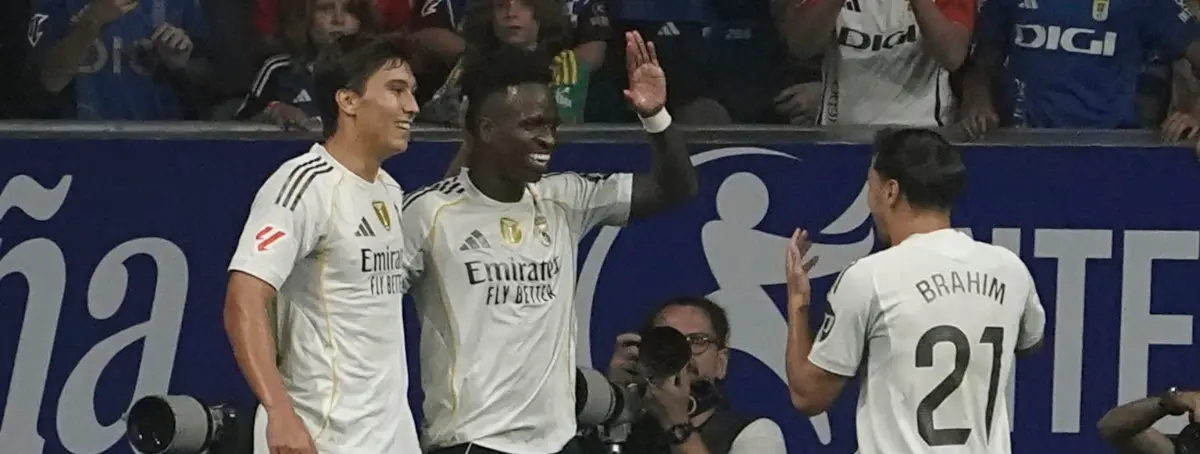 Dos jugadores del Real Madrid no celebraron el gol de Vinicius