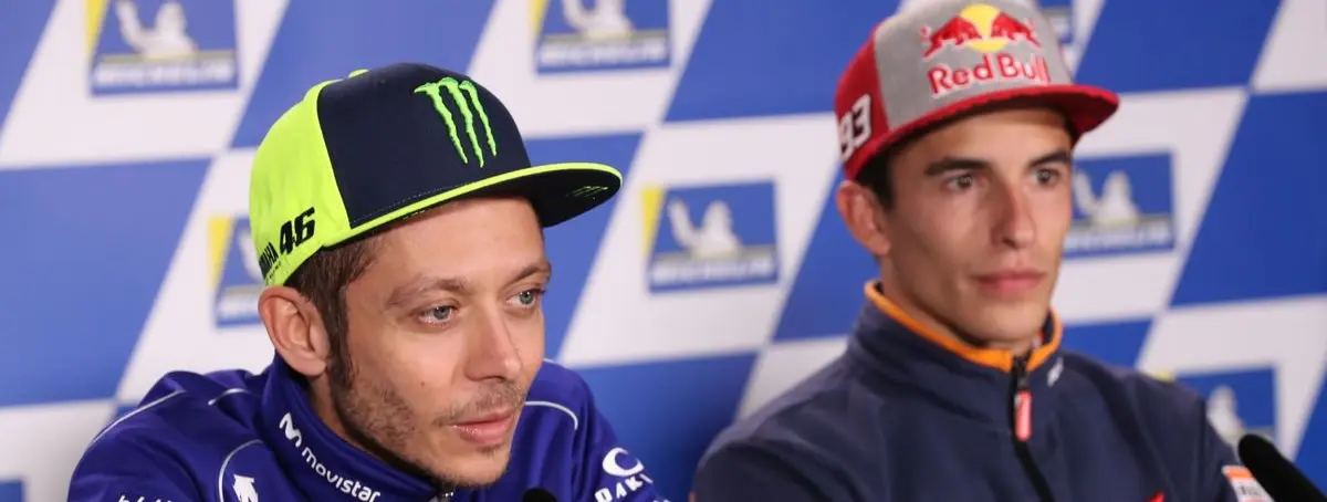La opinión que desata polémica: colocan a Marc Márquez por detrás de Valentino Rossi