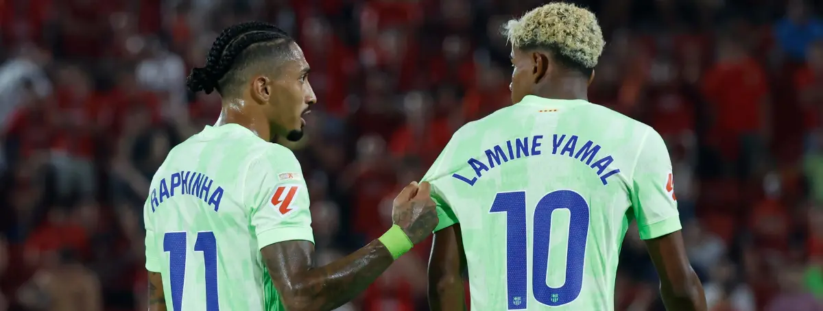 Raphinha y Lewandowski han tenido que parar a Lamine Yamal porque es un problema en el vestuario