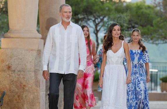 Felipe VI terminó harto de las malas formas de Letizia en la recepción de Mallorca