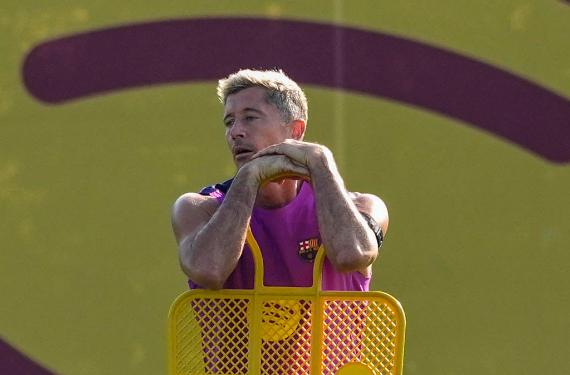 El vestuario del Barça se rebela contra Lewandowski