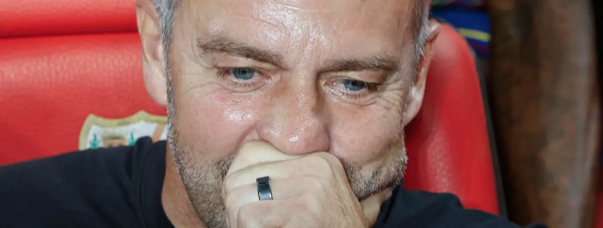 Flick no lo soporta más, está descentrado y en el Barça sospechan que se quiere ir