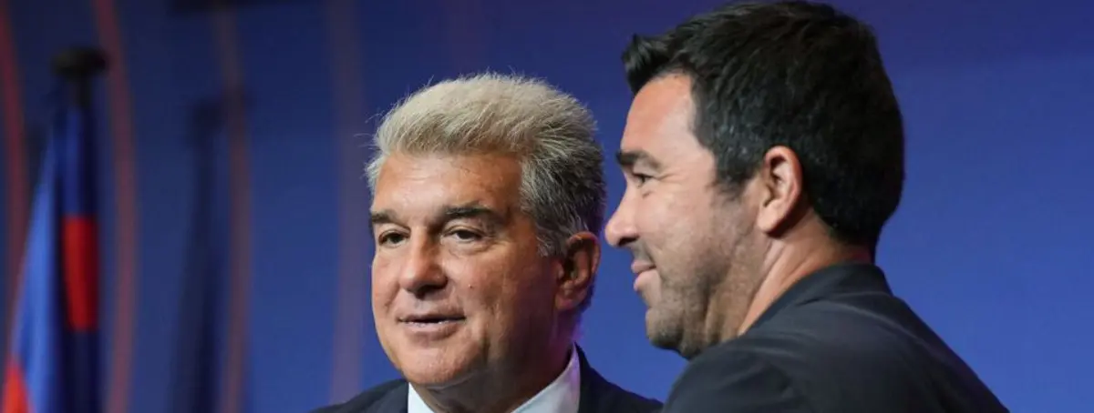 Joan Laporta y Deco apuntan al mismo nombre, el Barça, por momentos, juega con diez