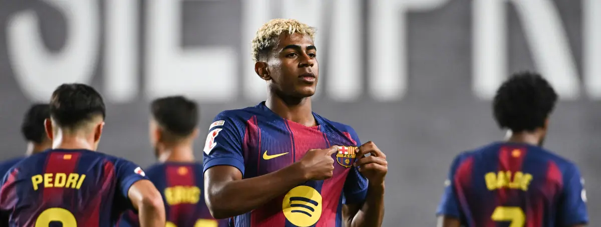 Hansi Flick y Lamine Yamal protagonizaron un enfrentamiento después del partido ante el Rayo