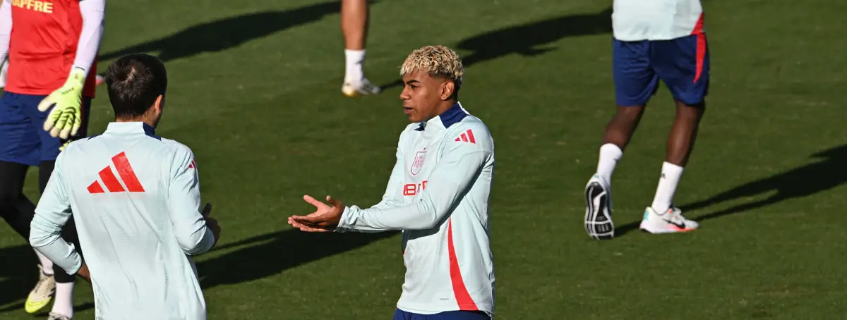 Lamine Yamal empieza a no hacer gracia en el vestuario de la Roja