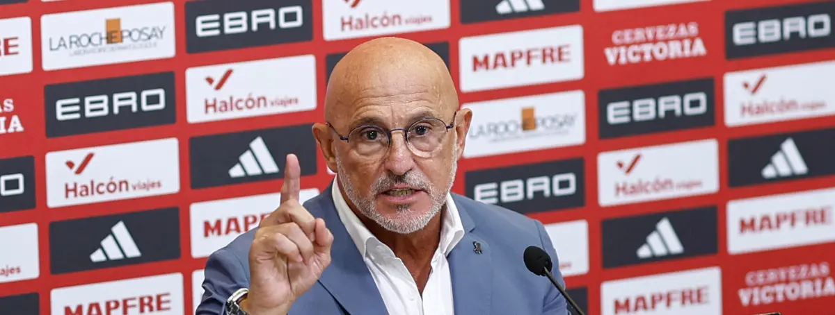 Luis de la Fuente, mano dura, a pesar de ser una de las estrellas del Barça lo deja fuera de la Roja