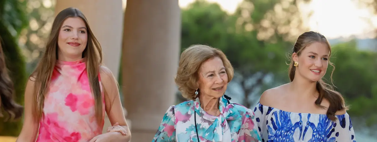 La infanta Sofía está siendo tratada por el equipo médico de Casa Real por problemas que fueron a más en Gales