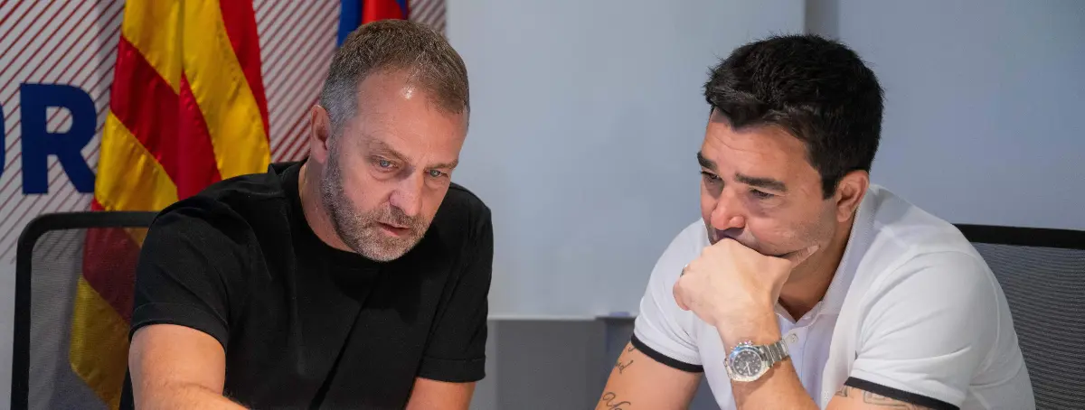 Hansi Flick se lo pide a Deco, quiere al recambio de Íñigo Martínez en enero
