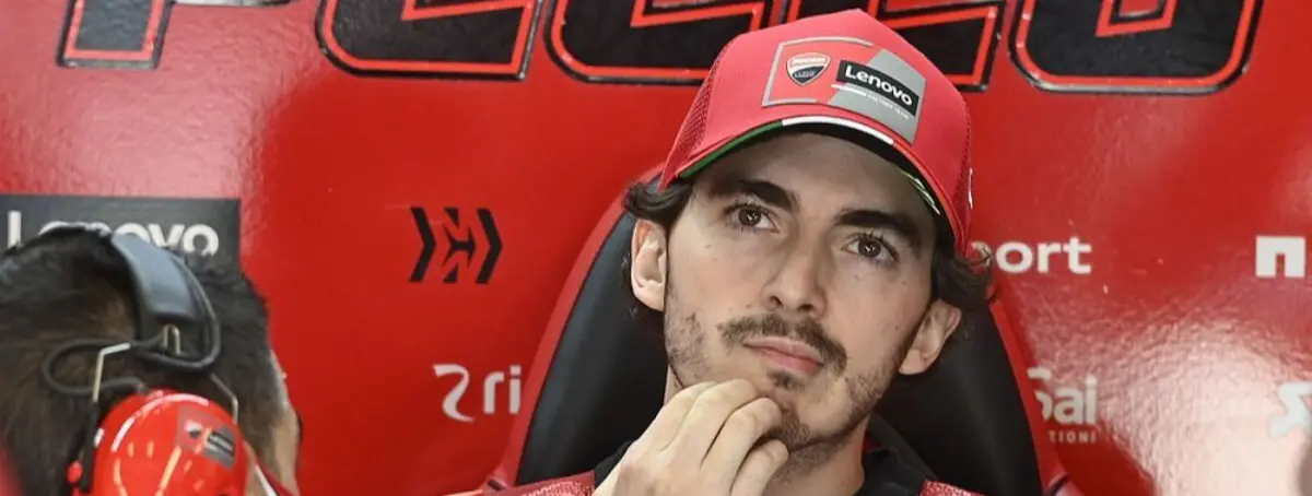 De mal en peor, otra frustración épica para Bagnaia en la pista