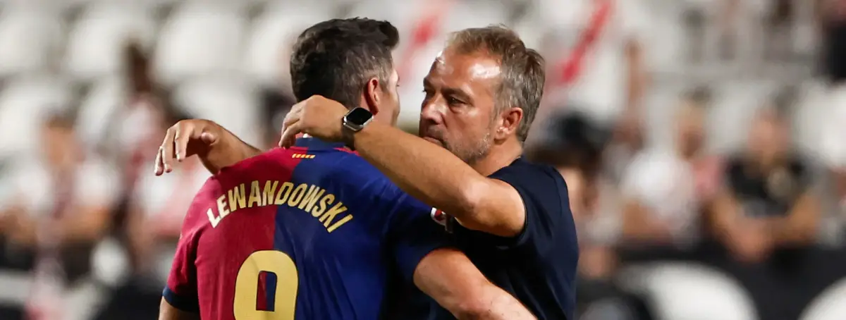 Hansi Flick comienza a tener serias dudas sobre Robert Lewandowski