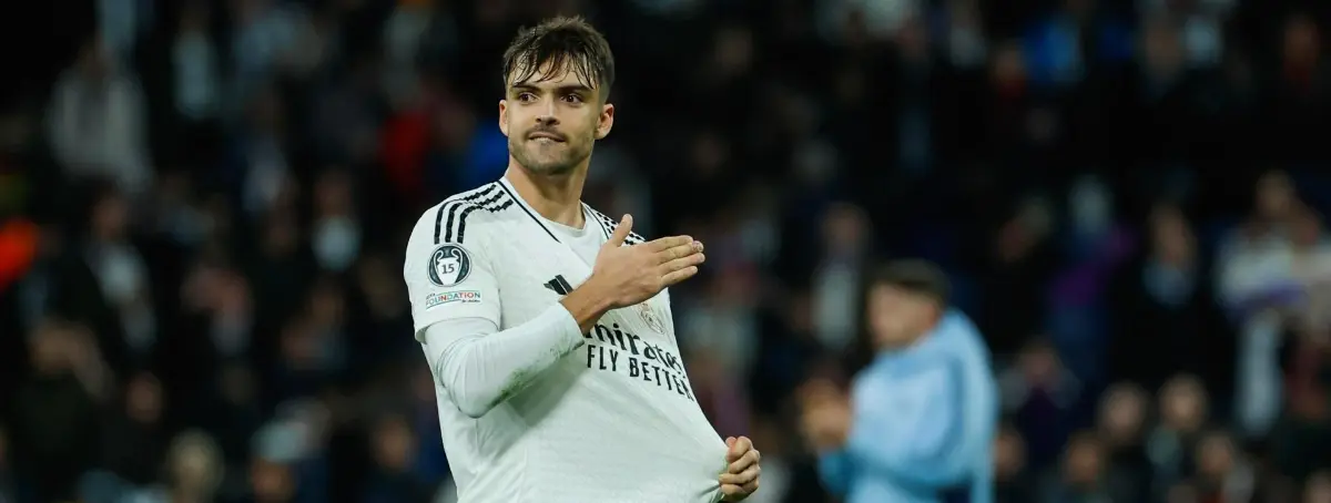 Asencio llorando, lo intentan ayudar, pero la preocupación es máxima dentro y fuera del Real Madrid