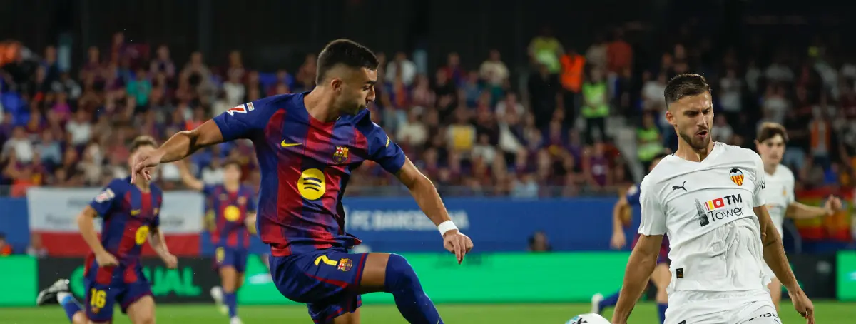 Ferran Torres, protagonista para mal del partido del Barça contra el Valencia