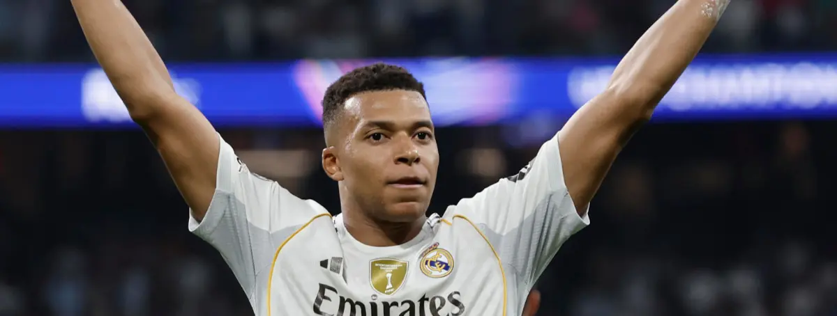 Dos jugadores del Real Madrid no celebraron el gol de Mbappé contra el Olympique de Marsella