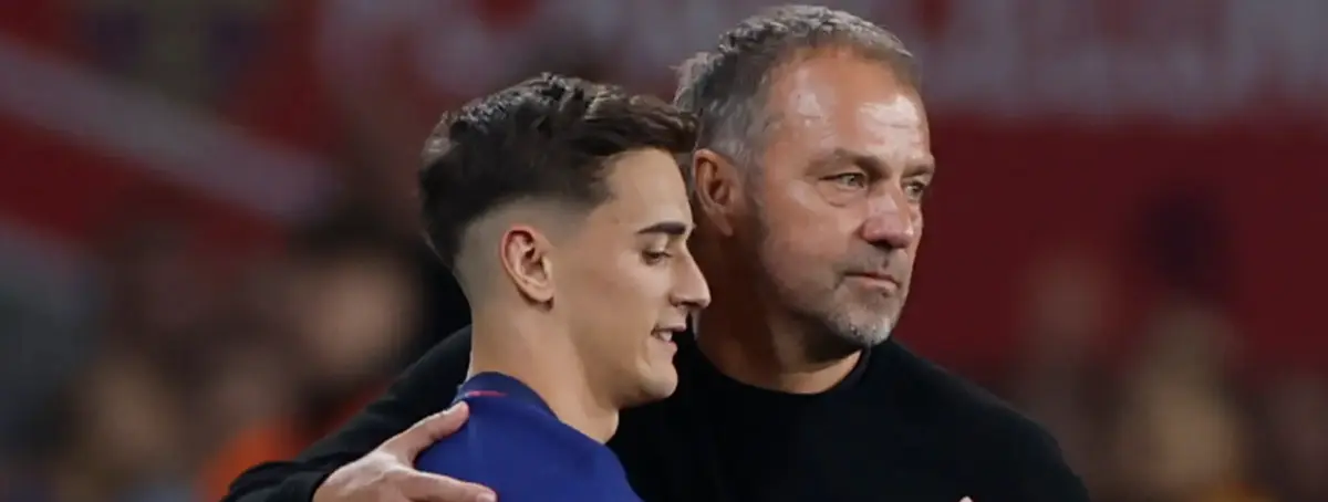 Hansi Flick bloquea su salida al Atlético de Madrid por la lesión de Gavi: ahora es intocable