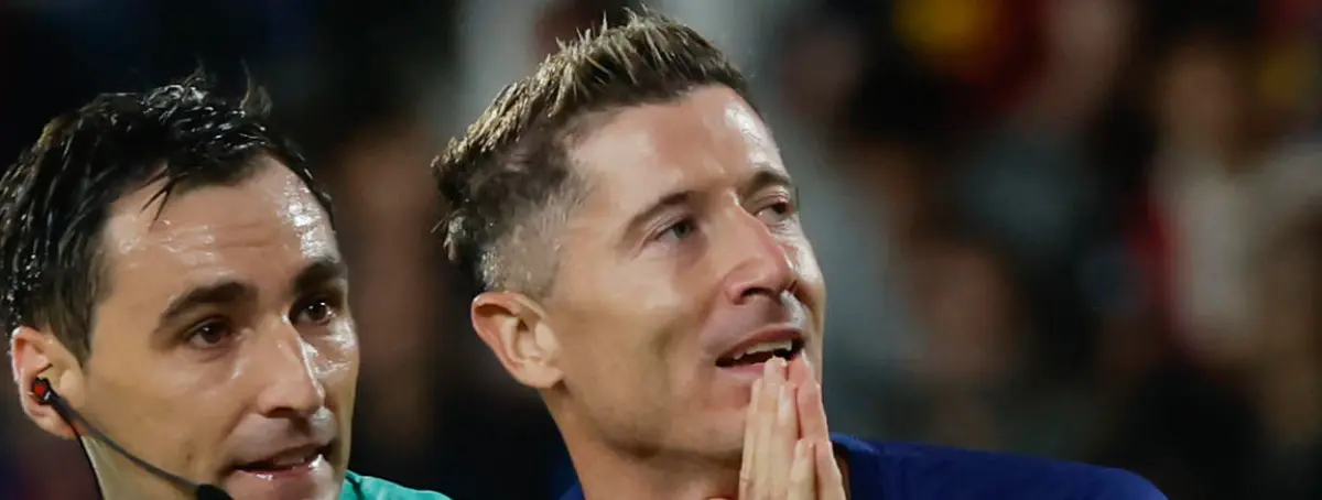 “A Lewandowski lo están desalojando de una discoteca”: el polaco acabó harto en el último partido del Barça