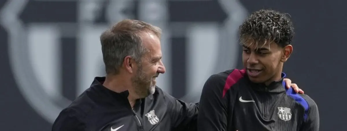 Hansi Flick celebró que Lamine Yamal no fuera Balón de Oro