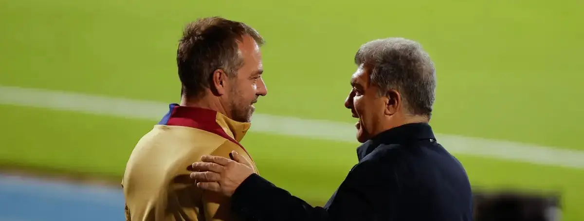 Laporta ha explicado a Flick que por el Camp Nou no habrá ningún fichaje en enero