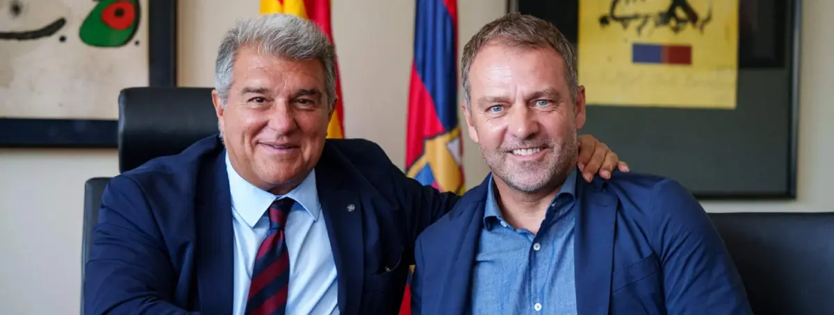 Joan Laporta cree que Hansi Flick no seguirá el año que viene