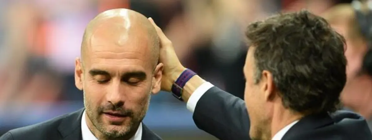 Pep Guardiola, en guerra contra Luis Enrique por un bombazo de 100 millones del PSG